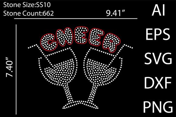 Cheer Rhinestone Templates Design: Adding Sparkle to Your Projects