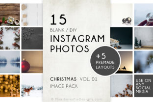 Christmas Holiday Instagram Photo Templates: Your Social Media Shortcut