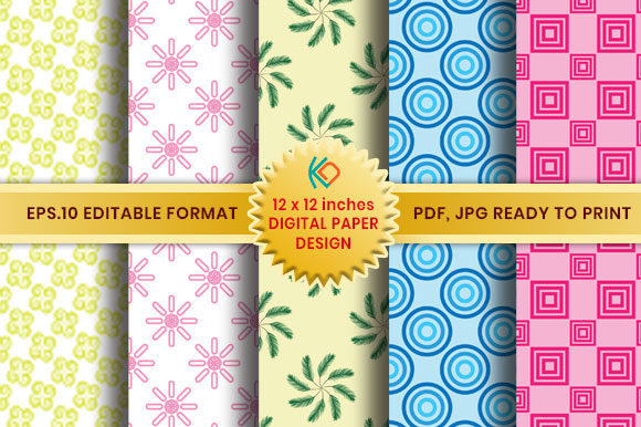 Elevate Your Creative Projects with Digital Paper Design Print Templates