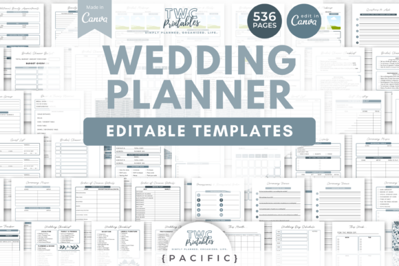 Master Your Timeline: Wedding Planner Canva Templates