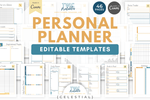 Organize Your Creative Life with CELEST Planner Templates