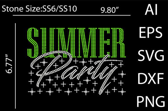 Summer Party Rhinestone Templates: Your Ultimate Instant Download Guide