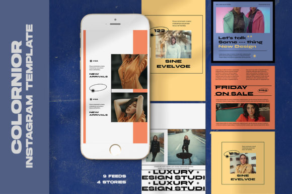 Transform Your Feed with Colornior Instagram Templates