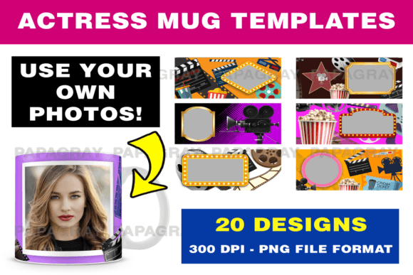 Transform Your Mugs with 23 Actress Photo Mug Designs